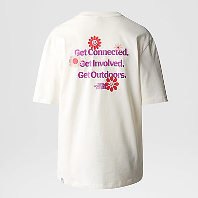 T-shirt décontracté Festival Flowers pour femme