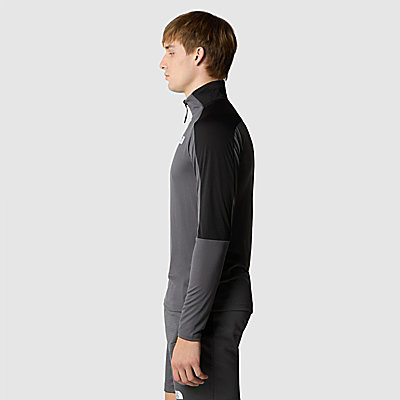 1/4 Zip Long-Sleeve T-Shirt M 4