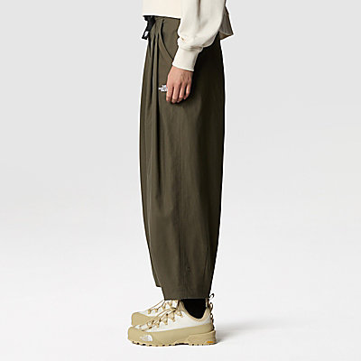 Pleated Casual Trousers W 3