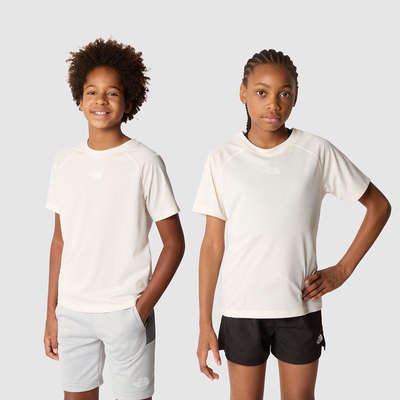 The North Face Camiseta Lightrange™ Summer Para Jóvenes White Dune 