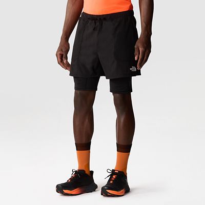 Sunriser 4" 2-in-1 Shorts M | The North Face