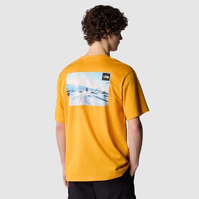 Męski T-shirt z nadrukiem fotograficznym | The North Face