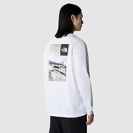 T-shirt de manga comprida Photo Print para homem | The North Face