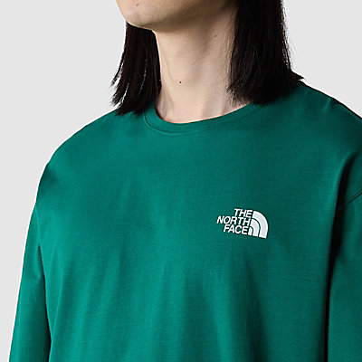 Camiseta de manga larga con foto estampada para hombre 5