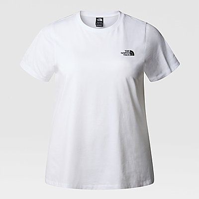 Simple Dome t-shirt i store størrelser til damer 8