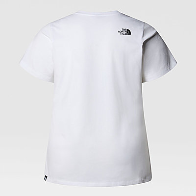 Simple Dome t-shirt i store størrelser til damer 9