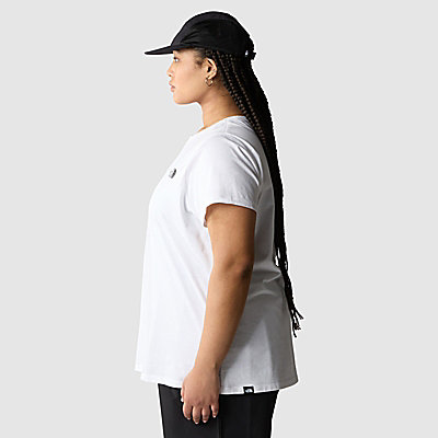 Plus Size Simple Dome-T-shirt voor dames 4