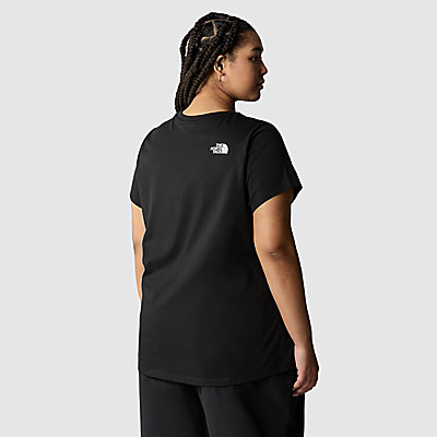 Plus Size Simple Dome-T-shirt voor dames 3
