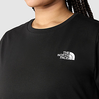 T-shirt de tamanho grande Simple Dome para mulher 7