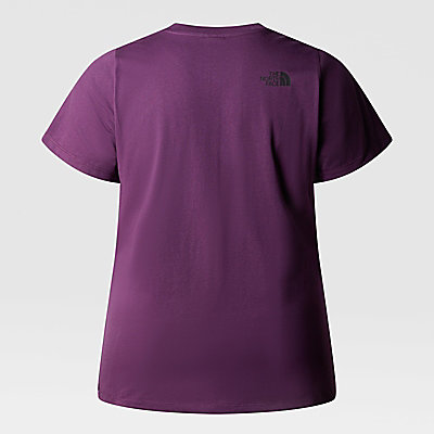 T-shirt Plus Size Simple Dome da donna 8