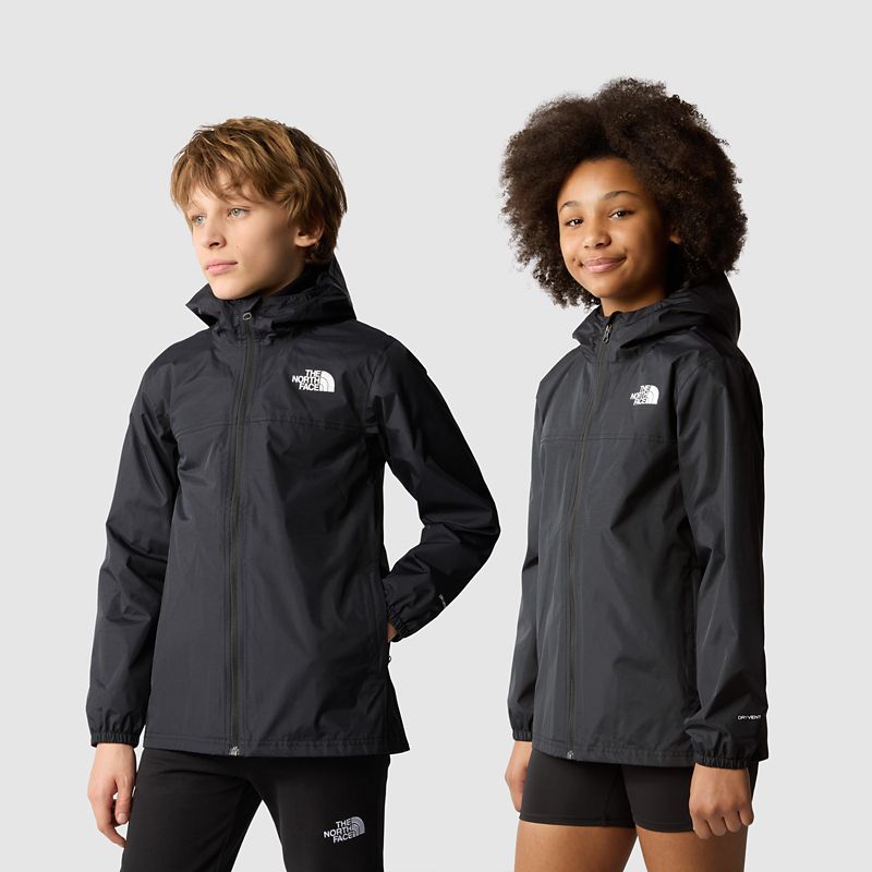 The North Face Teens' Rainwear Shell Jacket Tnf Black