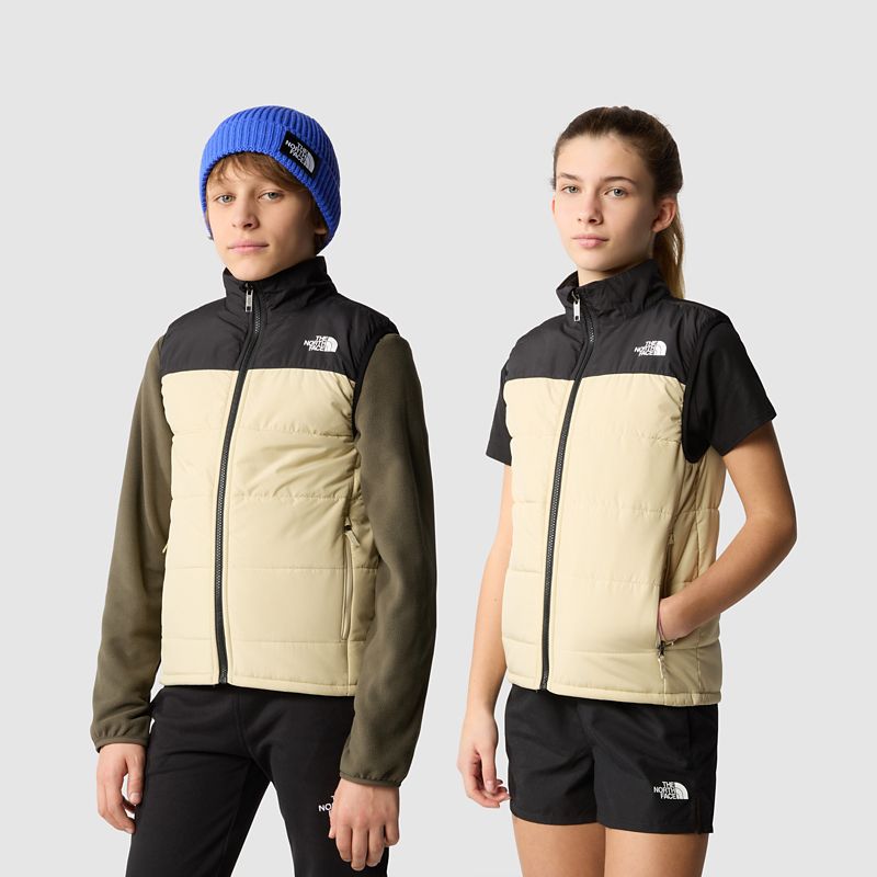 The North Face Never Stop Synthetikweste Für Jugendliche Gravel-tnf Black 