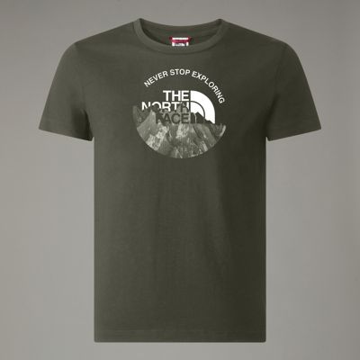 Graphic-T-shirt voor tieners | The North Face