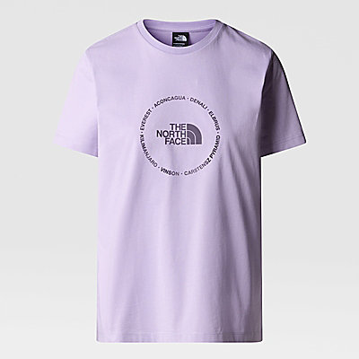 Circle Logo relaxt geschnittenes T-Shirt für Damen 7
