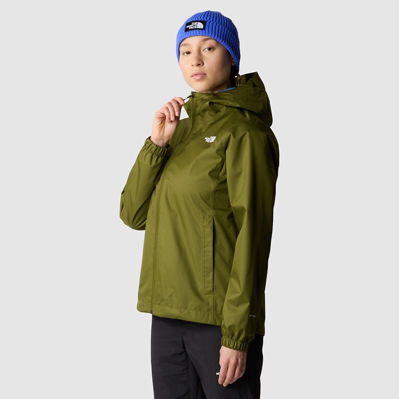 The North Face Chaqueta Con Capucha Quest Para Mujer Forest Olive 
