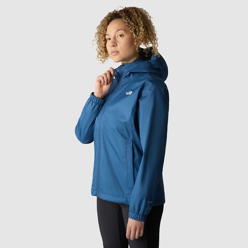 The North Face Women's Quest Hooded Jacket Shady Blue-tnf White