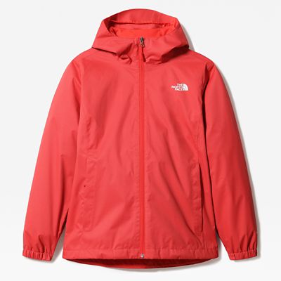 ladies red north face jacket