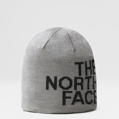 The North Face - Bonnet à revers avec logo encadré - Noir