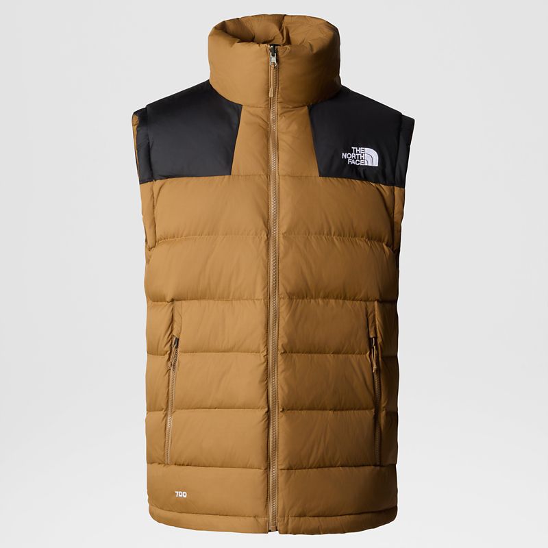The North Face Men's Massif Down Gilet Utility Brown