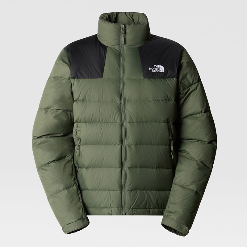 The North Face Men's Massif Down Jacket Thyme-tnf Black