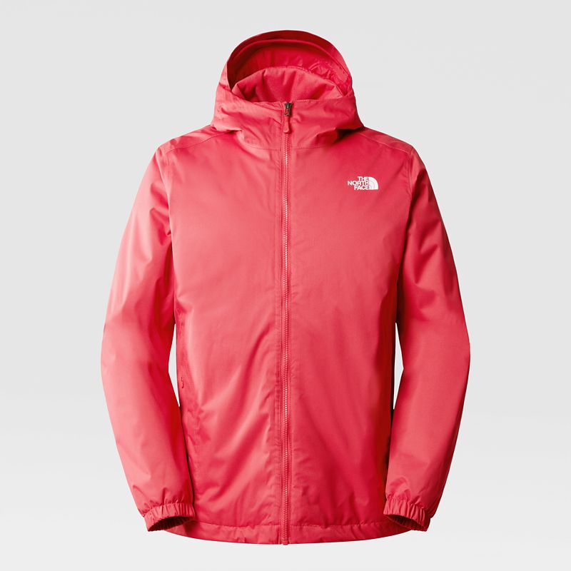 The North Face Men's Quest Insulated Jacket Clay Red Black Heather