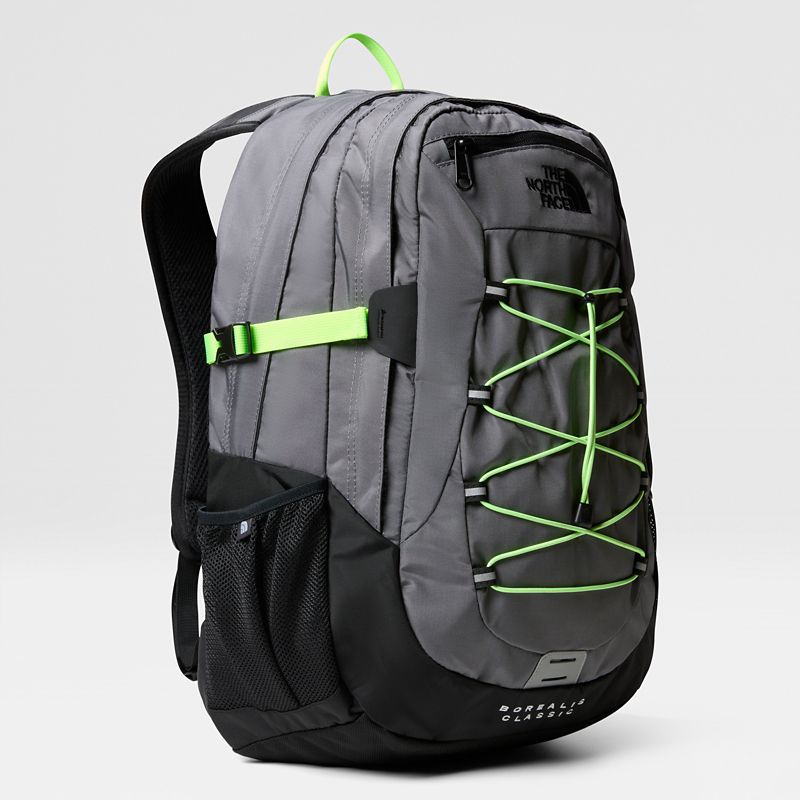 The North Face Borealis Classic Backpack Smoked Pearl-safety Green One