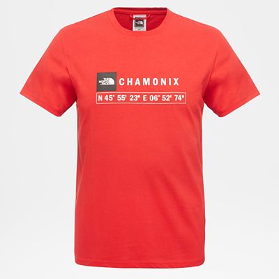 the north face gps t shirt