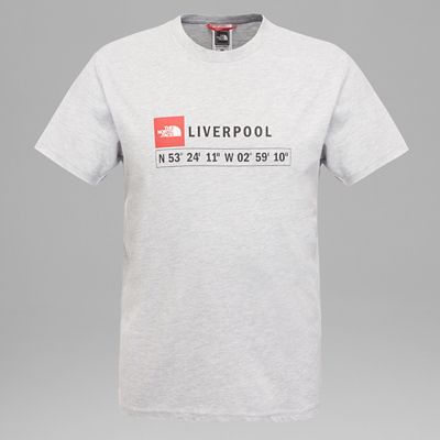 north face liverpool t shirt