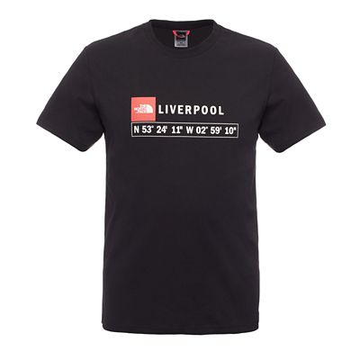 north face liverpool t shirt