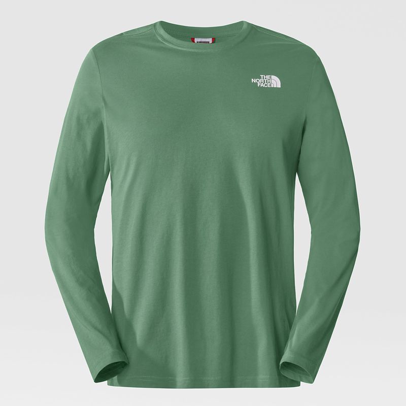 The North Face Men's Long-sleeve New Peak T-shirt Deep Grass Green